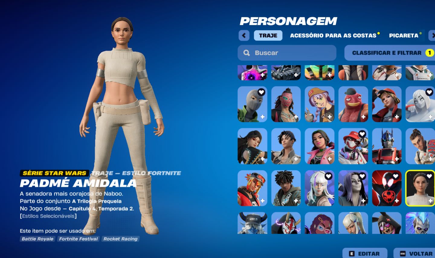 Continha fortnite FULL TRY-HARD [COM PADMÉ]