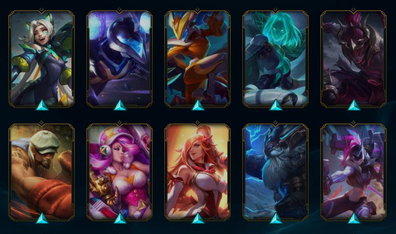 LOL BR 157 SKINS | RIVEN 2012 | ANNIE VERSÁRIO | POPPY HEXTECH | 2 ULTIMATES