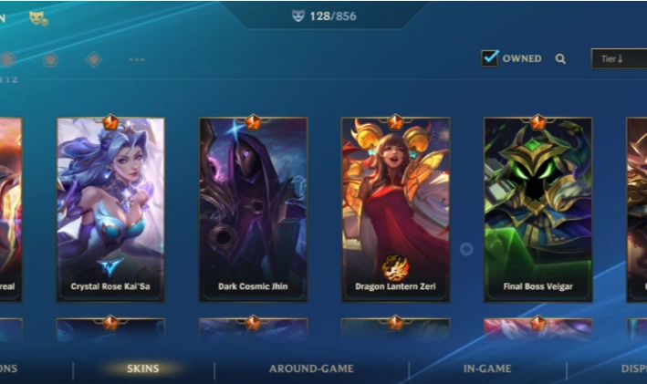Conta Wild Rift 128 skin