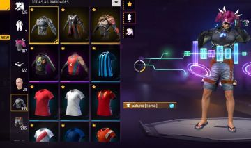 CONTA FREE FIRE LEVEL 67 BRABA