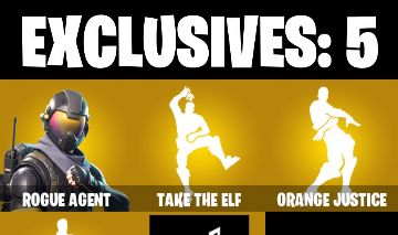 CONTA FN COM 41 SKINS-ROGUE AGENT-ATEMPORAL-TRYHARD