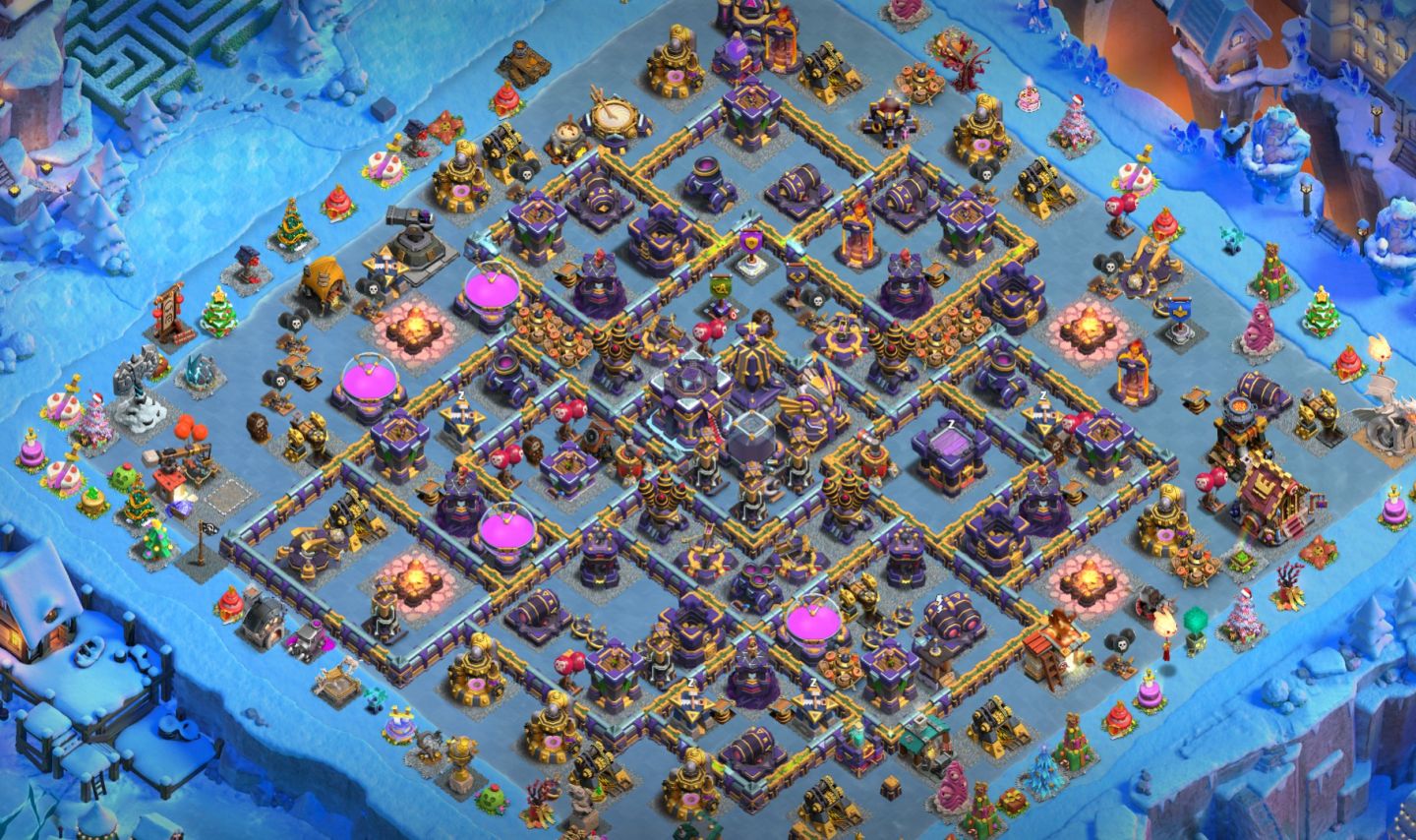 Conta Clash of clans Cv15