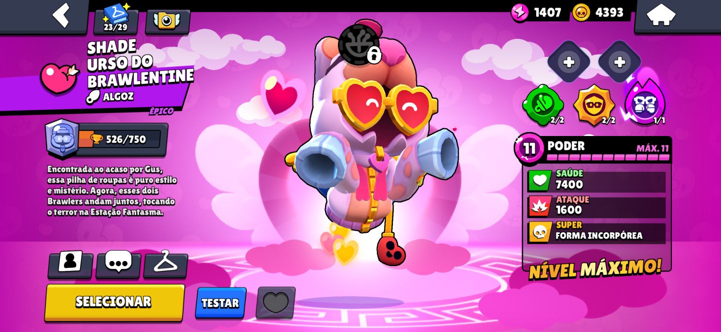 Conta brawlstars 100k trofeus