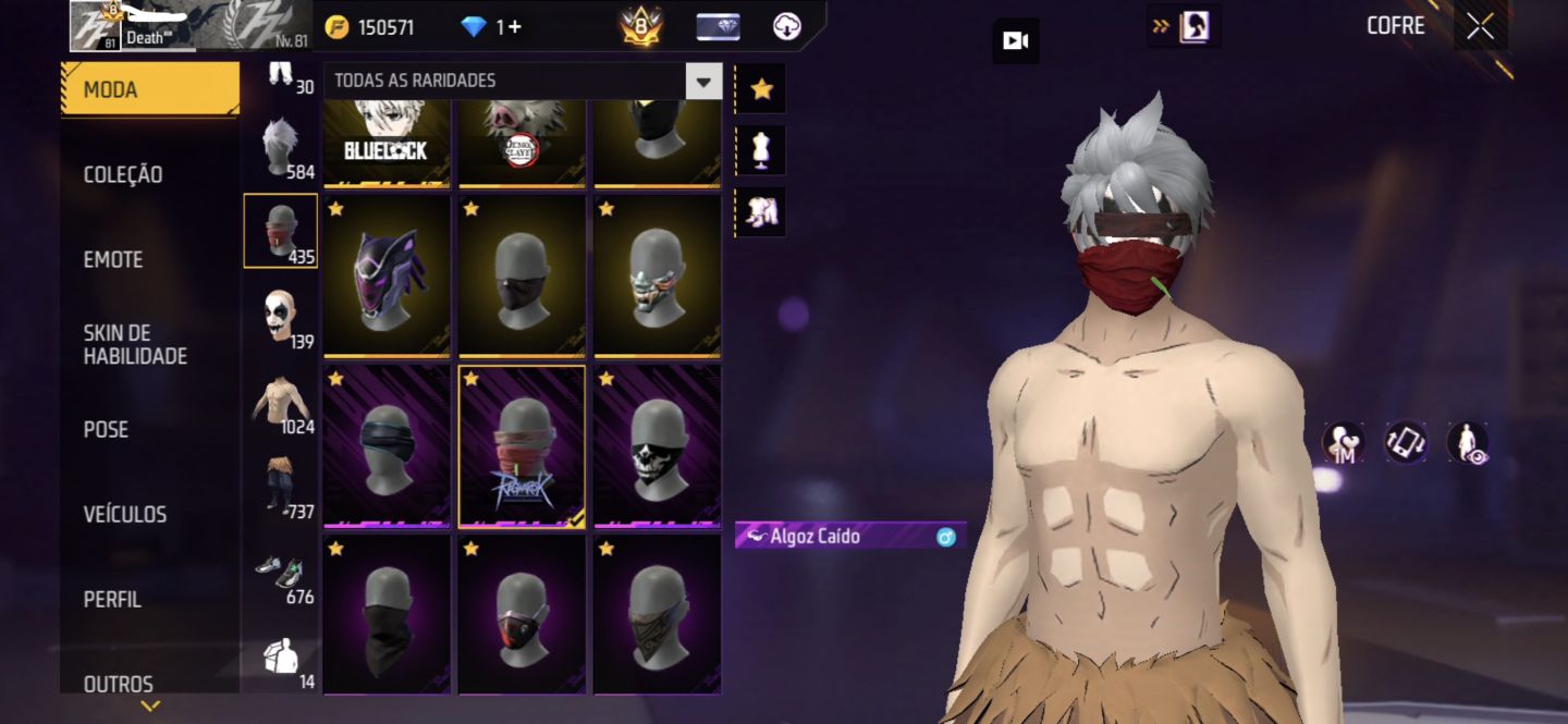 FF RARA | NARUTO + RAGNAROK + STEAMPUNK + PASSE DO TURZIN