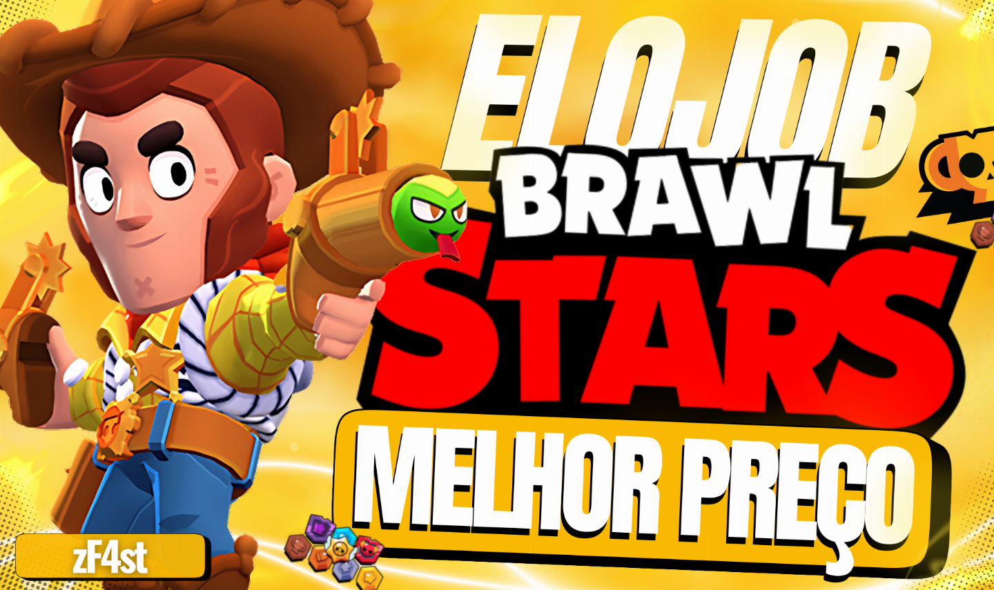 SERVIÇOS ElOJOB/SERVIÇO TROFEU, RANK, DOMÍNIO BRAWL STARS (ler descrição)