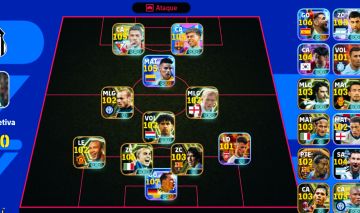 CONTA DE EFOOTBALL COM FORÇA 3220 PRA SAIR LOGO!!!