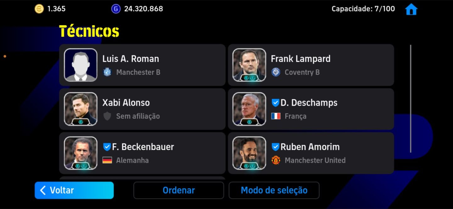 Conta efootball com gullit 108