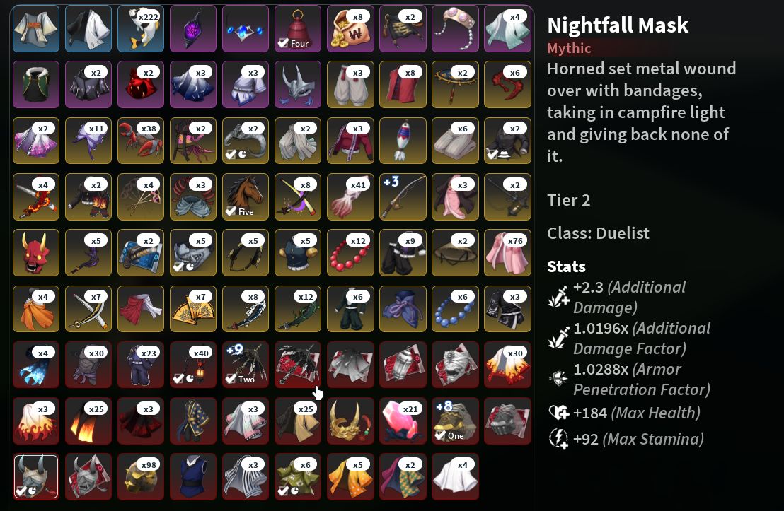 Conta Project Slayers 2 Clã Soyama, Level 225, Shockwave, Nightfall Luva T3 +8