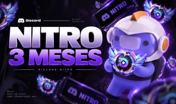 [PROMOÇÃO] NITRO TRIMESTRAL | 3 MESES MAIS 2 BOOSTS