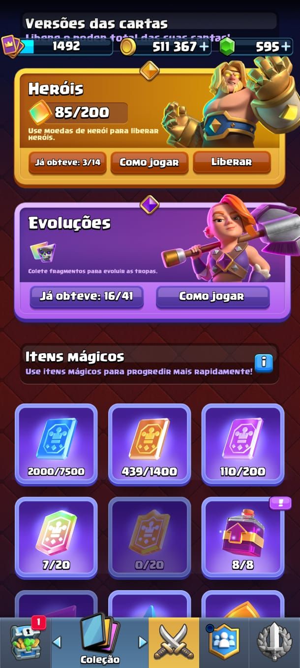 Clash Royale 8 Anos | Conta Endgame | 16 Evoluções | Rei 15 | Arena 26