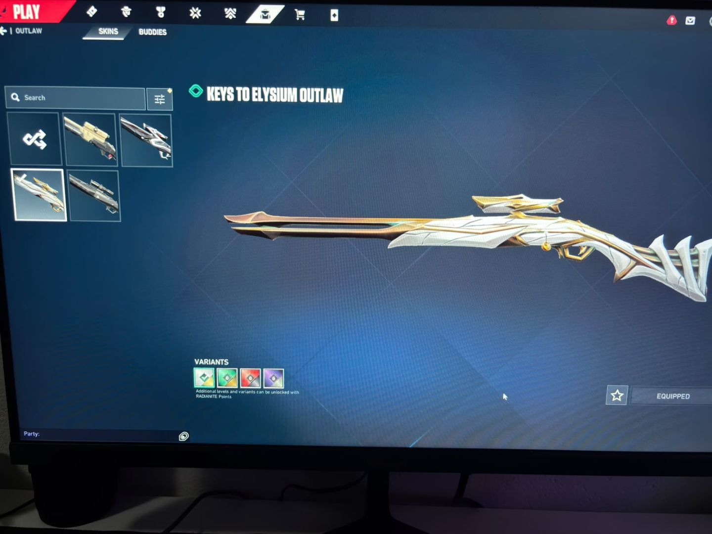 Conta de Valorant a venda, único dono, muitas skins, preço negociavel!
