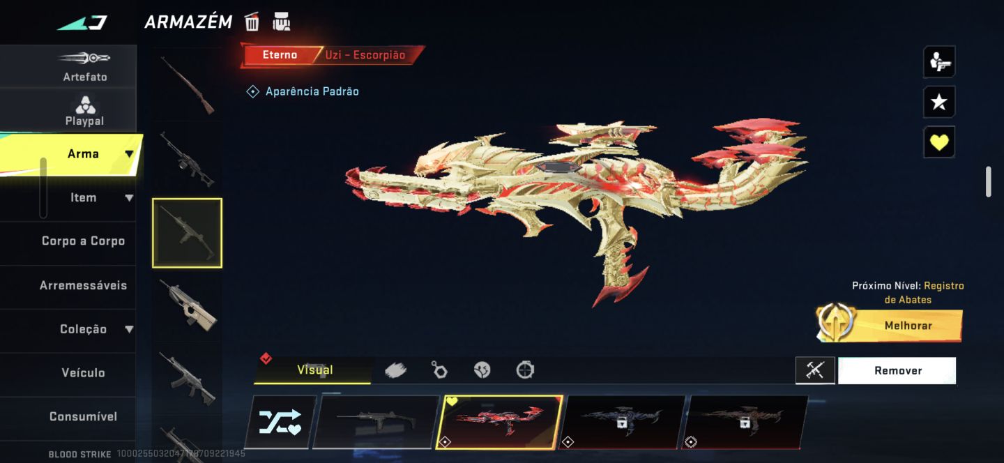 Conta de blood strike gemada e com skin eterna do zero