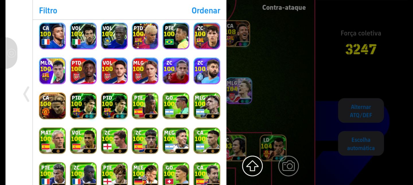 Conta efootball