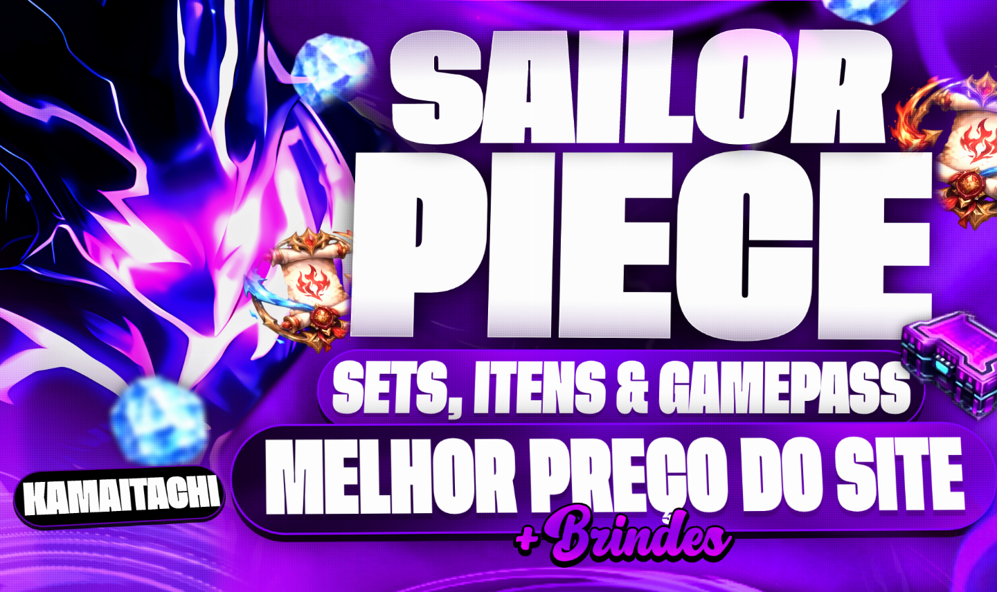 [MENOR PREÇO DO SITE!] RAGNA E MADOKA | ITENS | SETS | GAMEPASS - SAILOR PIECE