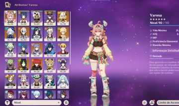 Conta genshin arlecchino+ varessa