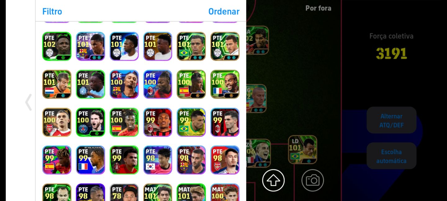 Vende-se conta de efootball