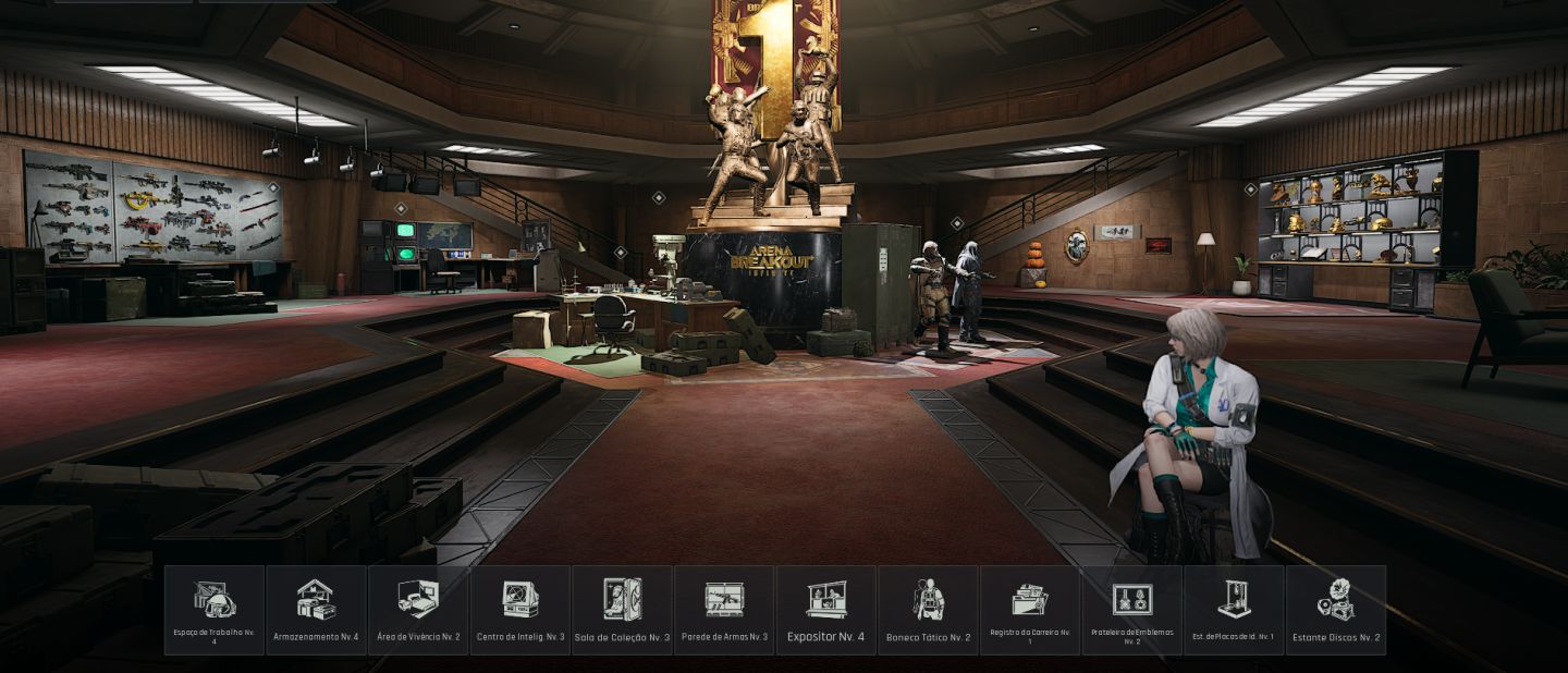 CONTA COLECIONADORA ARENA BREAKOUT INFINITY