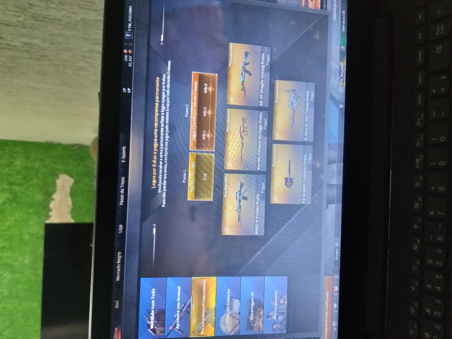 Conta Crossfire Com VIP e Cheia De MN