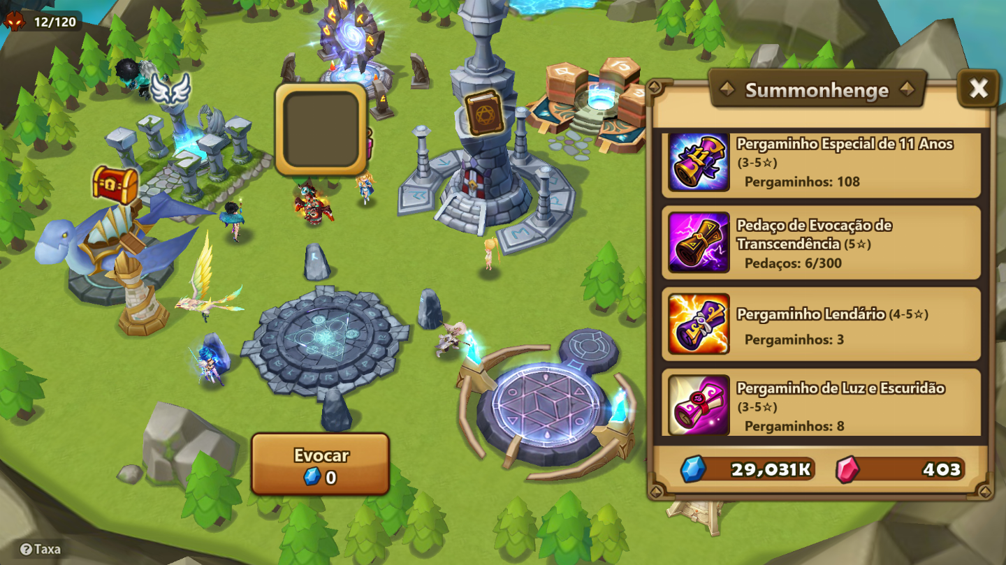 GIANA LD5 + 300+ SUMMONS + 2 NAT5 + CONTA COM EVENTO