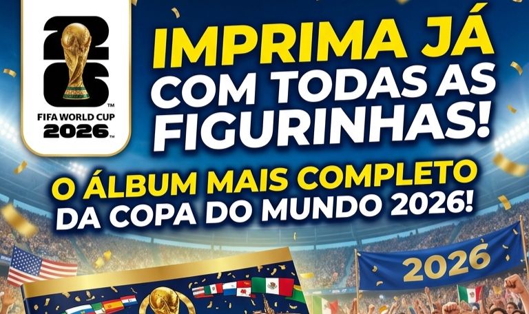 (PROMOÇÃO)ÁLBUM COMPLETO FIGURINHAS DA COPA DO MUNDO / ENTREGA AUTOMÁTICA