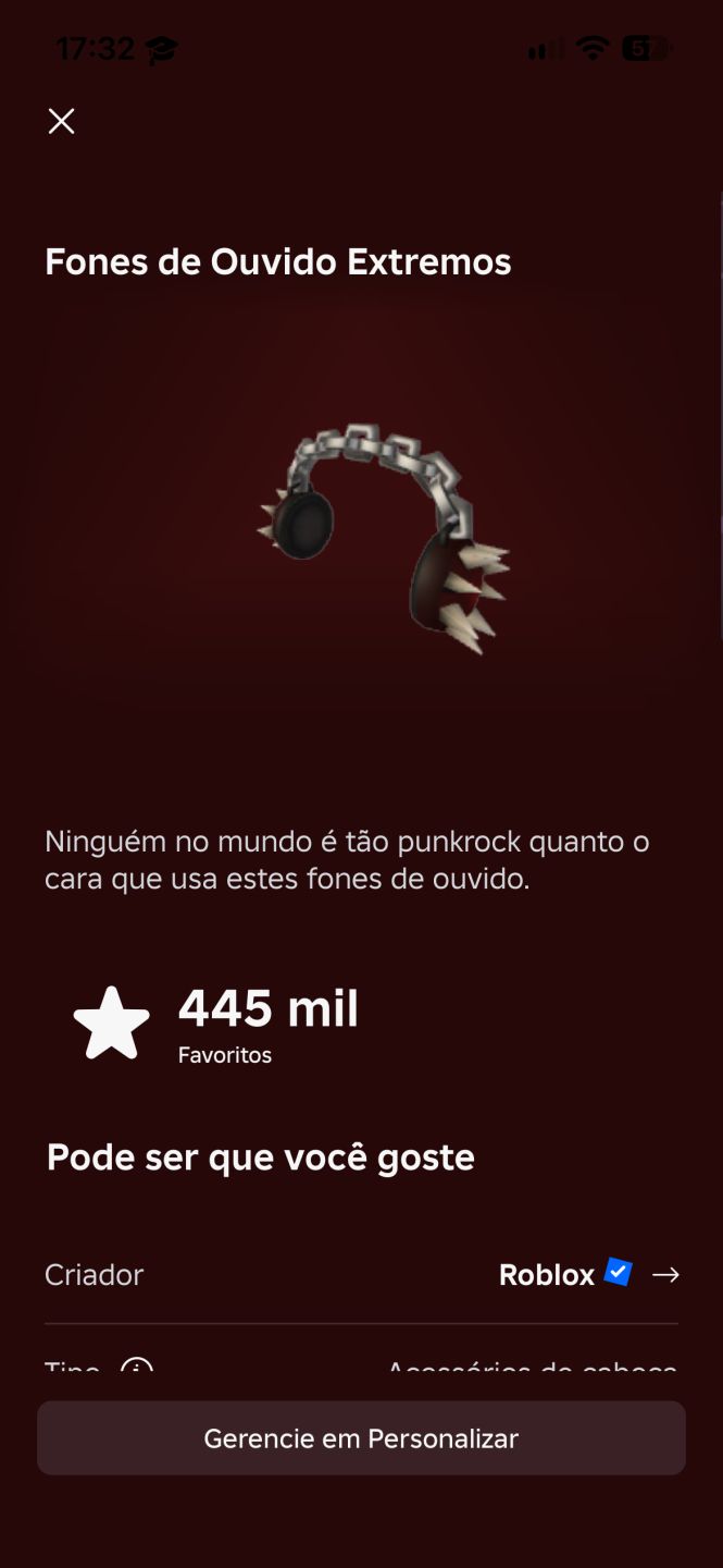 Conta Roblox cnp masculina e feminina
