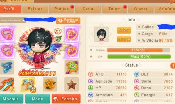 Conta DD tank origin servidor 18