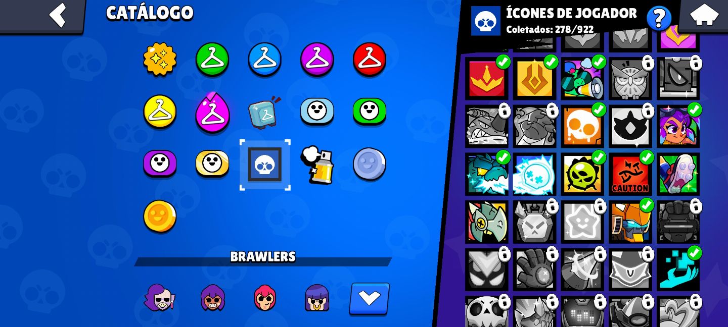 [40 HIPERCARGAS!] 174 SKINS + 76 BRAWLERS + 36.821 BLINGS - BRAWL STARS + BARATO