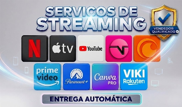 NETFLIX | PRIME | YOUTUBE | CRUNCHYROLL | PARAMOUNT | ESPN | HULU | CANVA