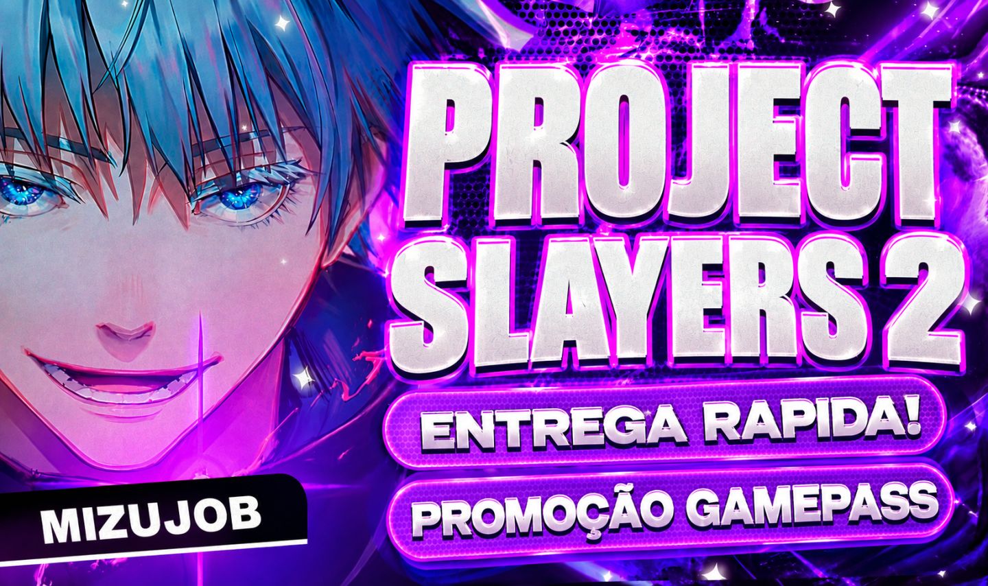 [PROMOÇÃO 20% OFF] PROJECT SLAYERS 2/PROJETO MATADORES 2 - GAMEPASS MAIS BARATAS