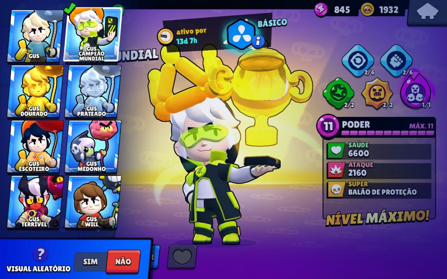 CONTA DE BRAWL STATS À VENDA, +20 PASSES COMPRADOS ANO 2019 80K DE TROFÉUS.