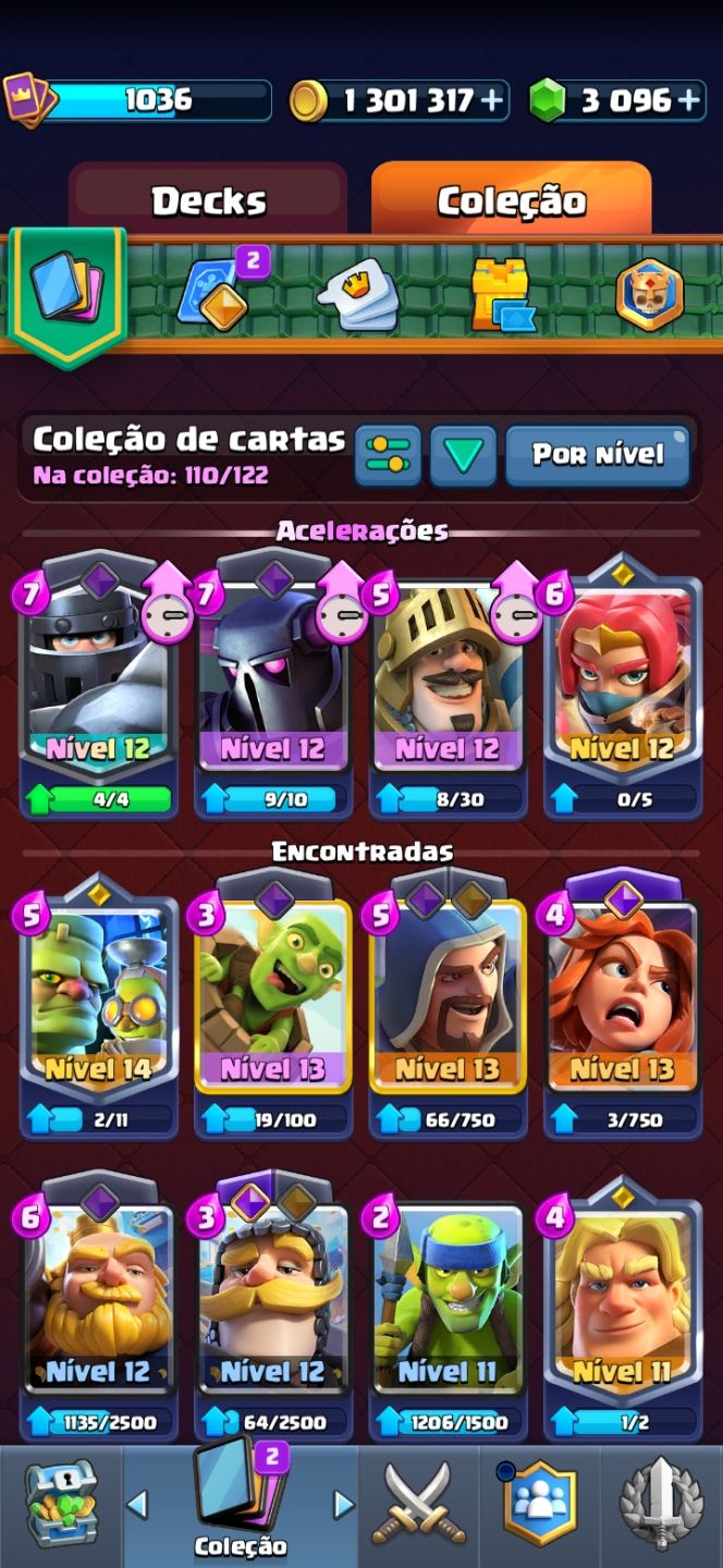 VENDA DE CONTA!!!!! CONTA COM MAIS DE 1 MILHÃO DE OURO, COM MAIS 3K DE GEMAS!!