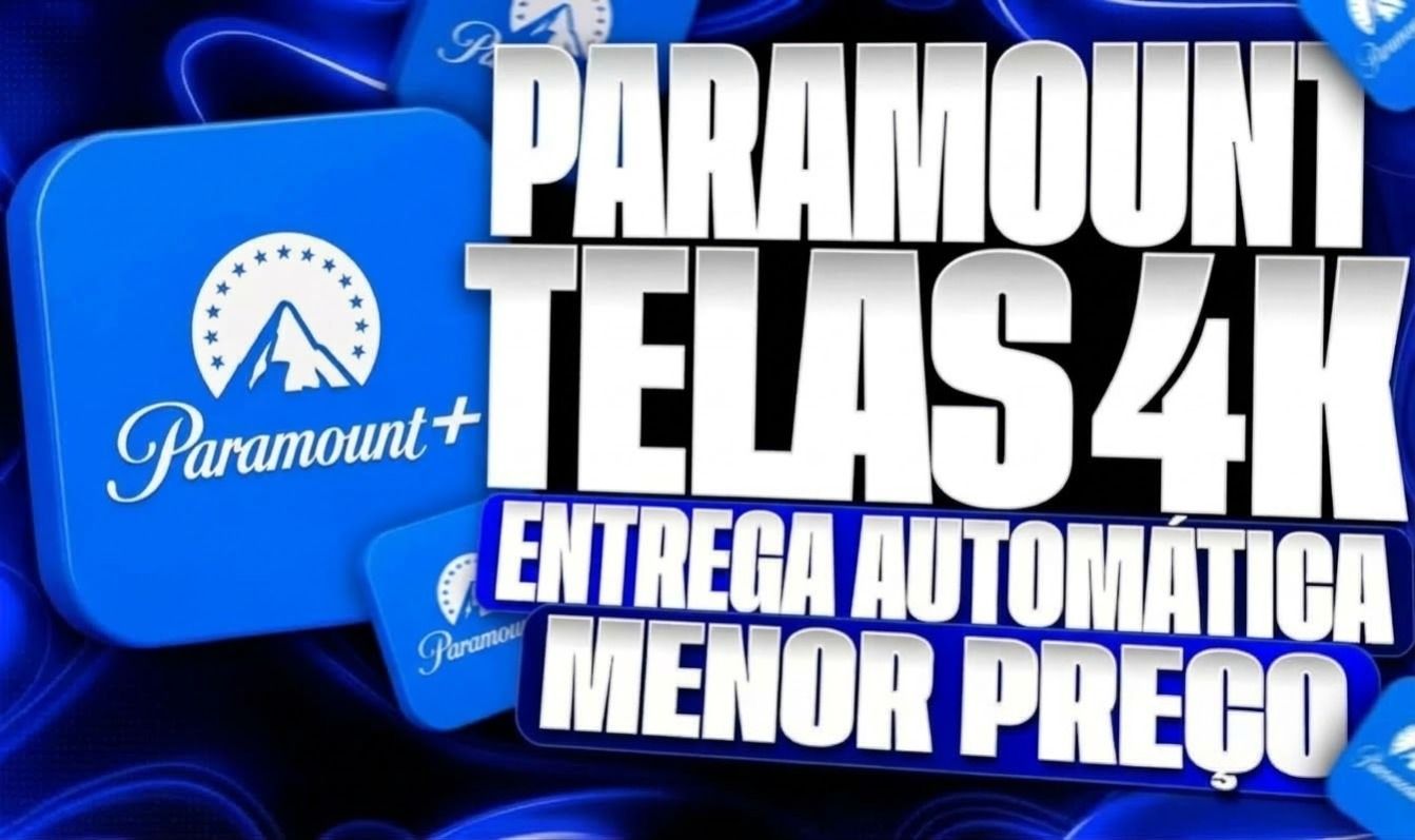 Paramount+ Premium 4K - Tela Privada - Entrega automática