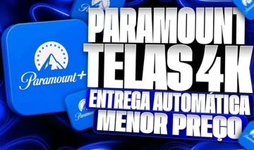 Paramount+ Premium 4K - Tela Privada - Entrega automática