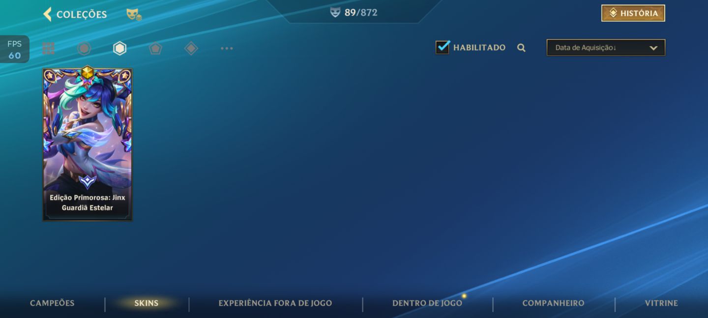 Conta Wild Rift a venda mestre+ com várias skins