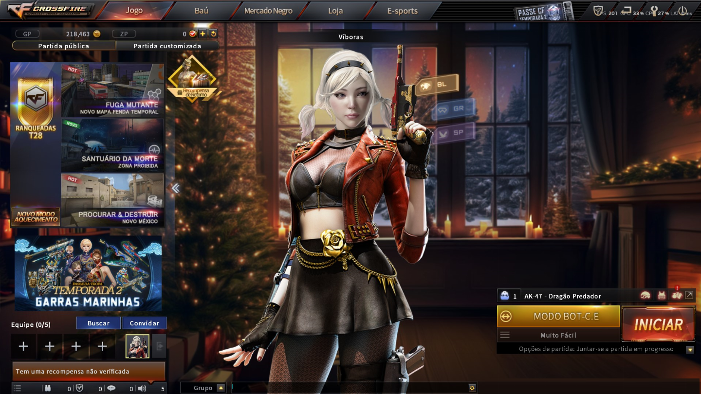 CONTA CROSSFIRE COM AK47 PREDADOR PROTO VIP COM VIPS DE 30 DIAS E 7 DIAS ETC