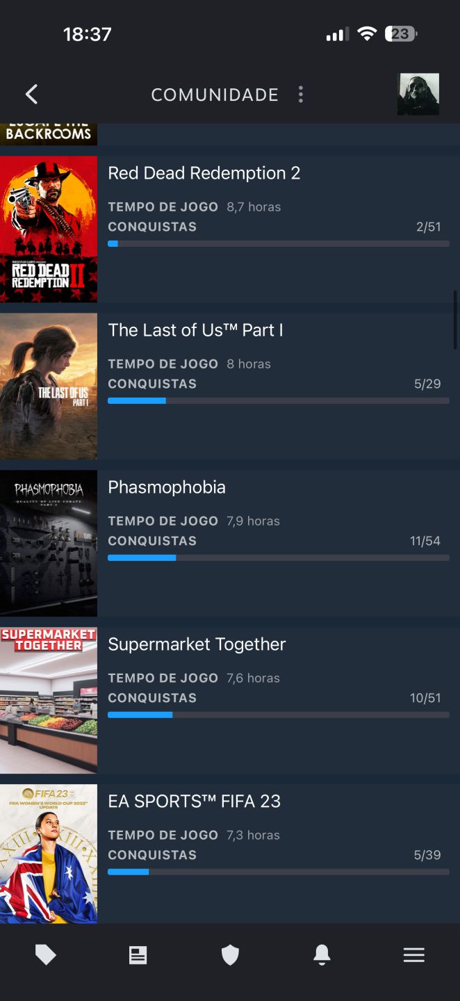 Conta Steam Nível 21 | CS2 516h | +48 Jogos (FC26, RDR2, TLOU, Watch Dogs 2)