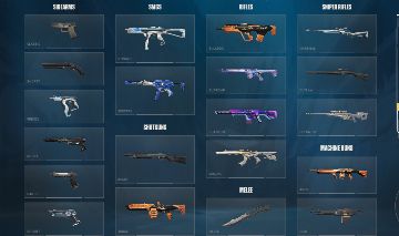 Conta Valorant com muitas skins
