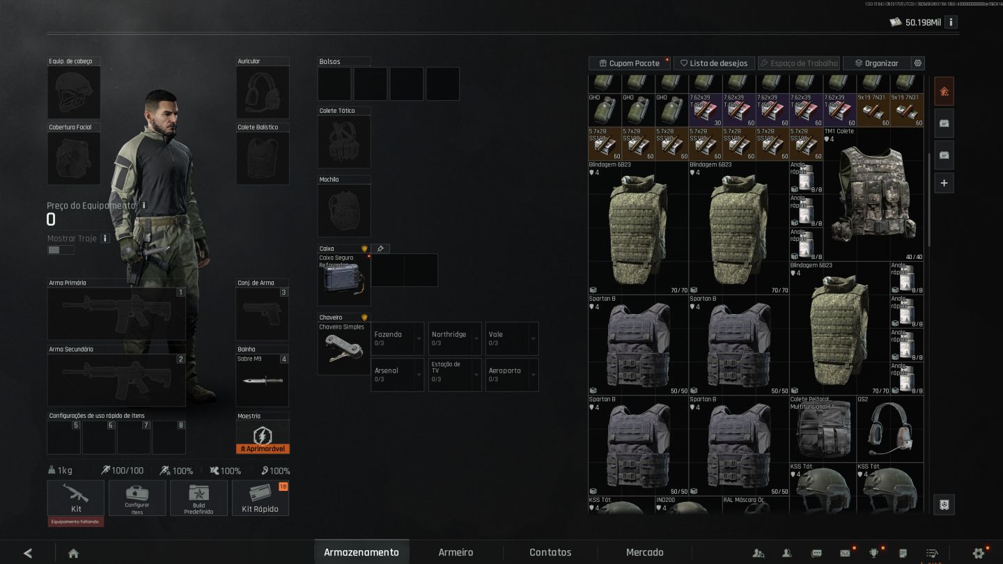 Conta 11- conta arena breakout -PC- 55m basicamente tudo em KOEN- 50M em koens