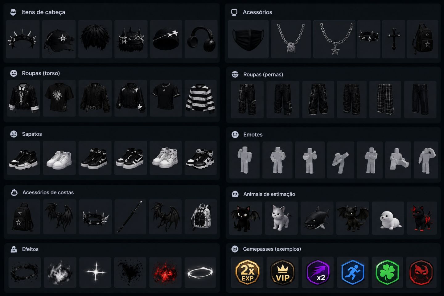 Conta de Roblox mas de 7Mil Items!