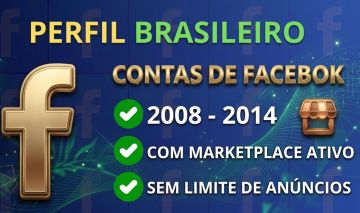 FACEBOOK 100% BRASILEIRAS MARKETPLACE
