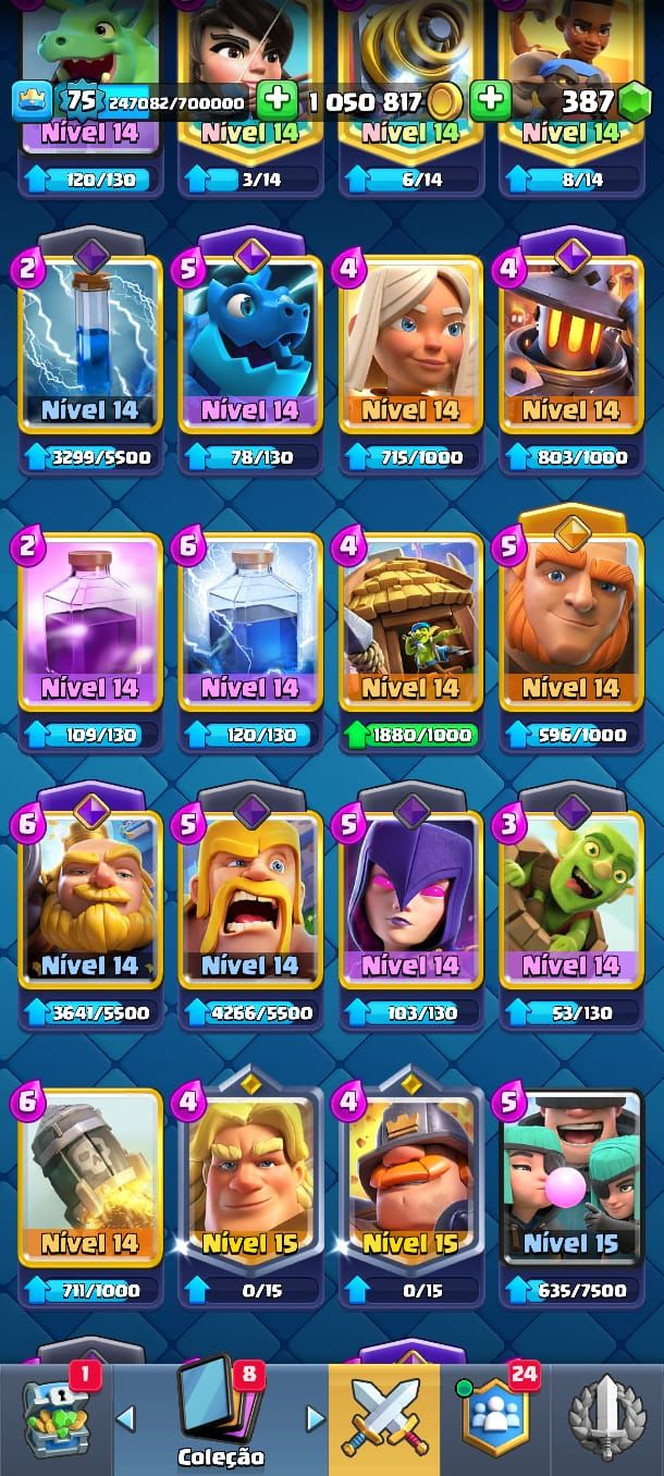 CONTA SUPER RARA DE CLASH ROYALE!