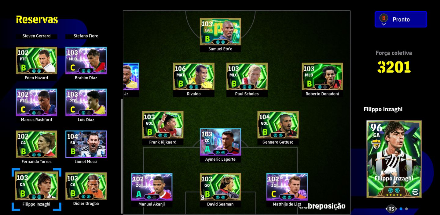 Conta Efootbal com melhores lendas metas do Game C-Prime-4 (steam)