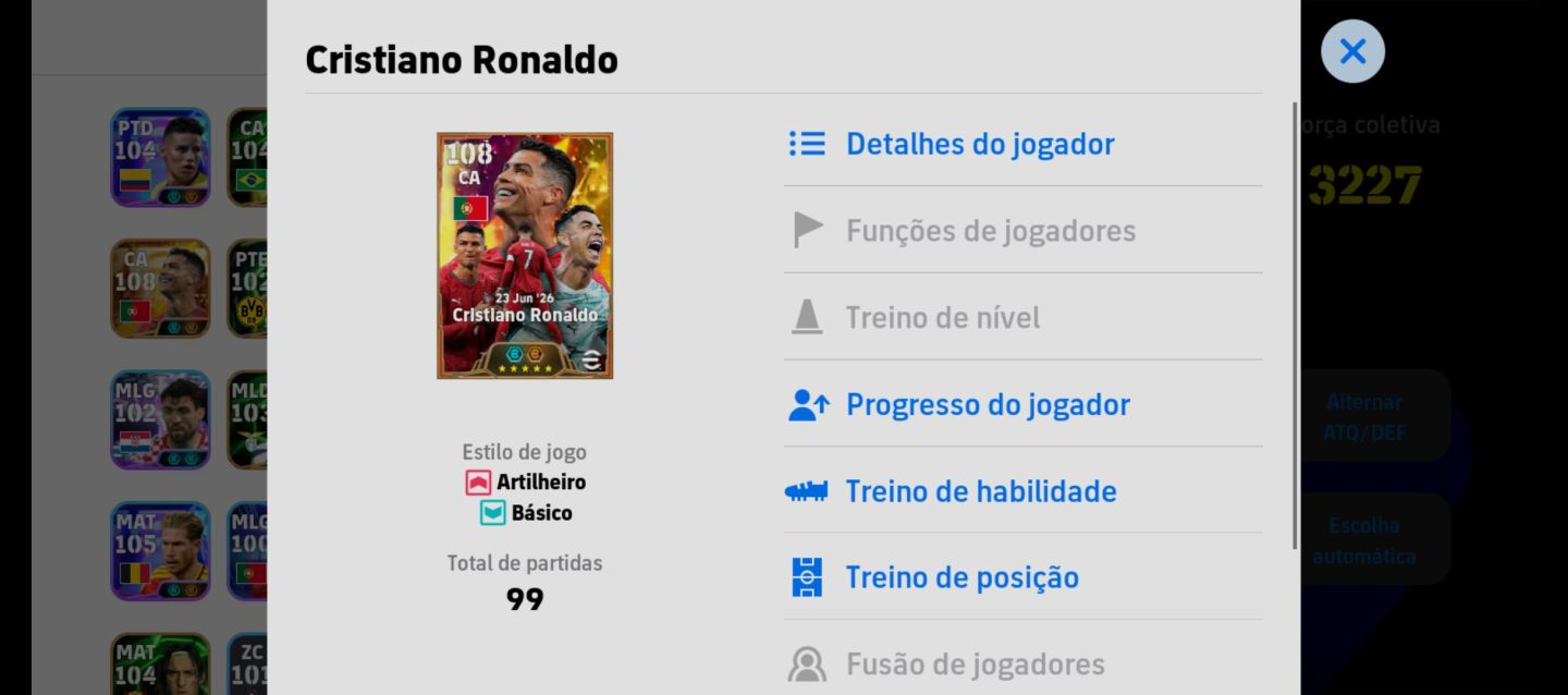 CONTA EFOOTBALL CR7 109