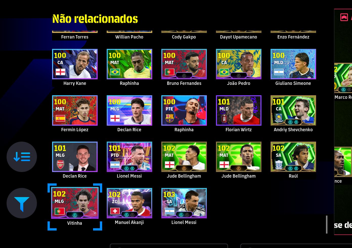 CONTA EFOOTBALL COM RONALDINHO, NEYMAR,CR7, MESSI, AGUERO E MUITO MAIS.