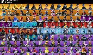 Conta Fortnite Tryhard 208 Skins + World Cup + Gold Midas + STW OG + 3,5k vbucks