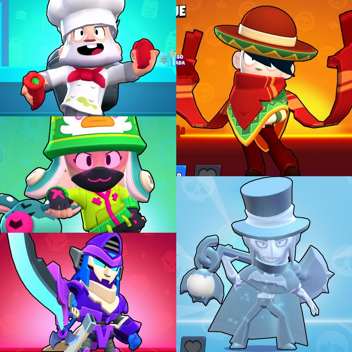 CONTA BRAWL STARS VETERANA FULL ACESSO