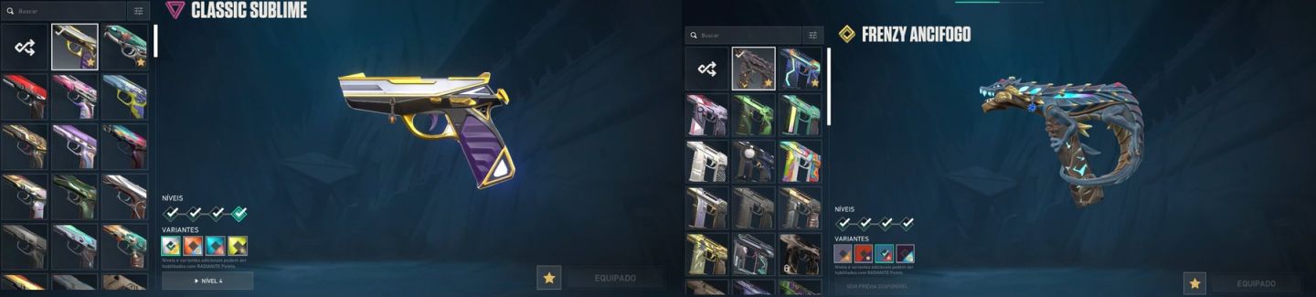 CONTA DE 2.2K EM SKINS