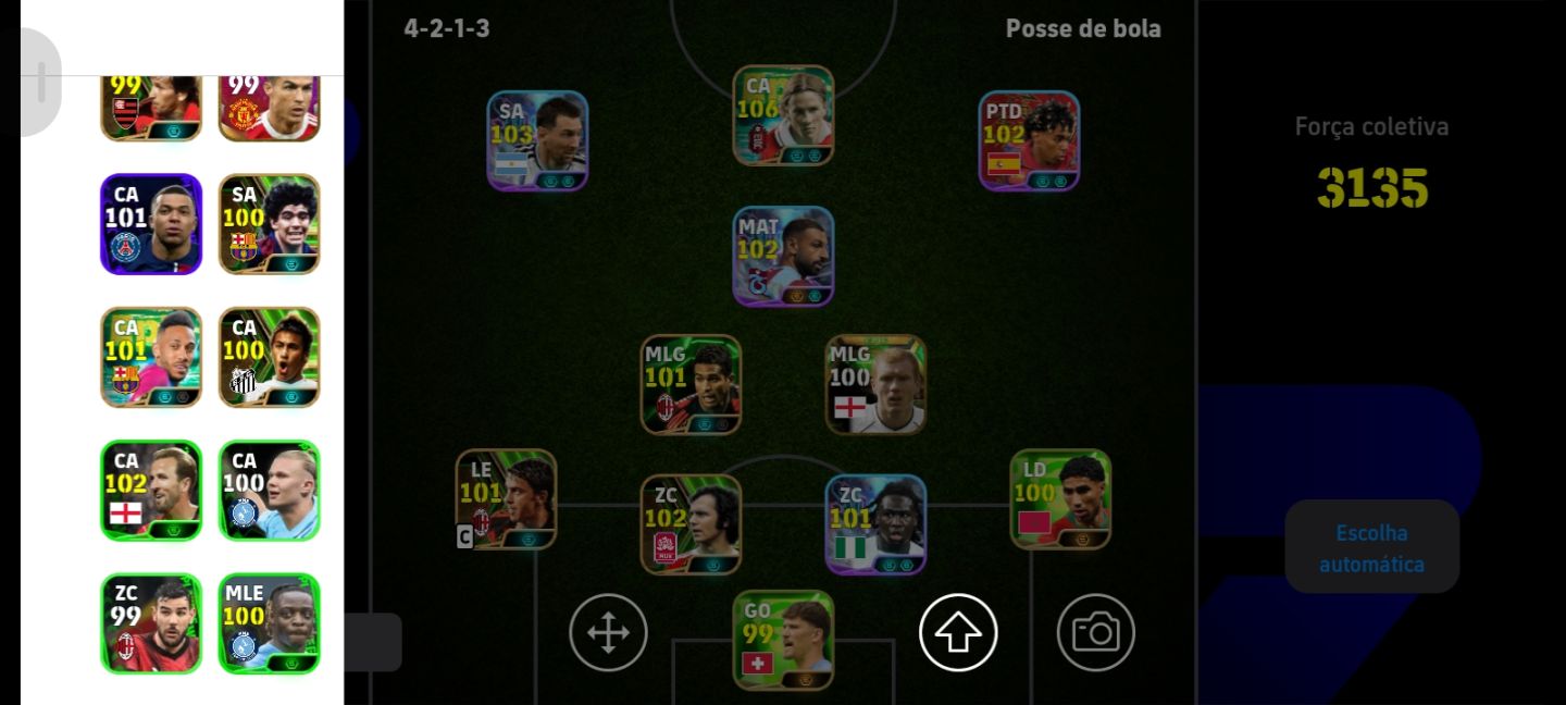 Conta Efootball com Fernando Torres Over 106 box rara