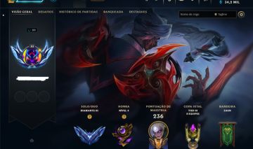 Conta lol Diamante 3 handlevel