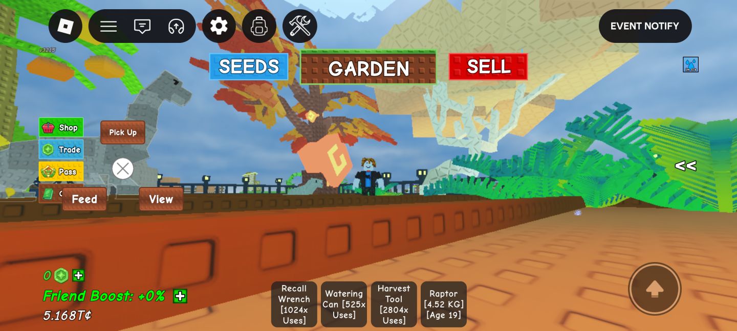 Conta Roblox Top - Focada em Grow a Garden